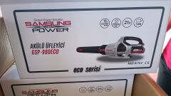 Samsung Power GSP-980Eco Akülü Yaprak Üfleme Çift Akü 3ah