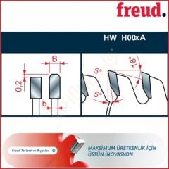 Freud Lu3D 0600 300X96 Trapez Sessiz Testere