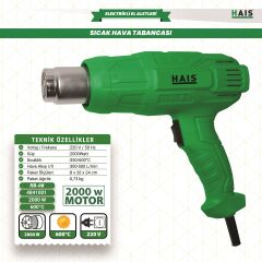 Hais HG8 Sıcak Hava Tabancası