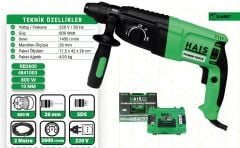 Hais Kırıcı Delici Hilti Matkap 2,8 J 800 Watt