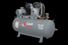 GAP Kompresör 300 Litre 8 Bar 5,5 HP Pistonlu Yağlı Hava Kompresörü GP290