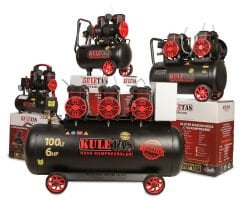 Kuletaş Premium 24 Litre Sessiz Yağsız Hava Kompresörü 2 Hp