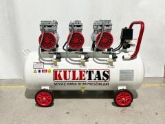 Kuletaş Süper Sessiz Yağsız Kompresör 100 Lt