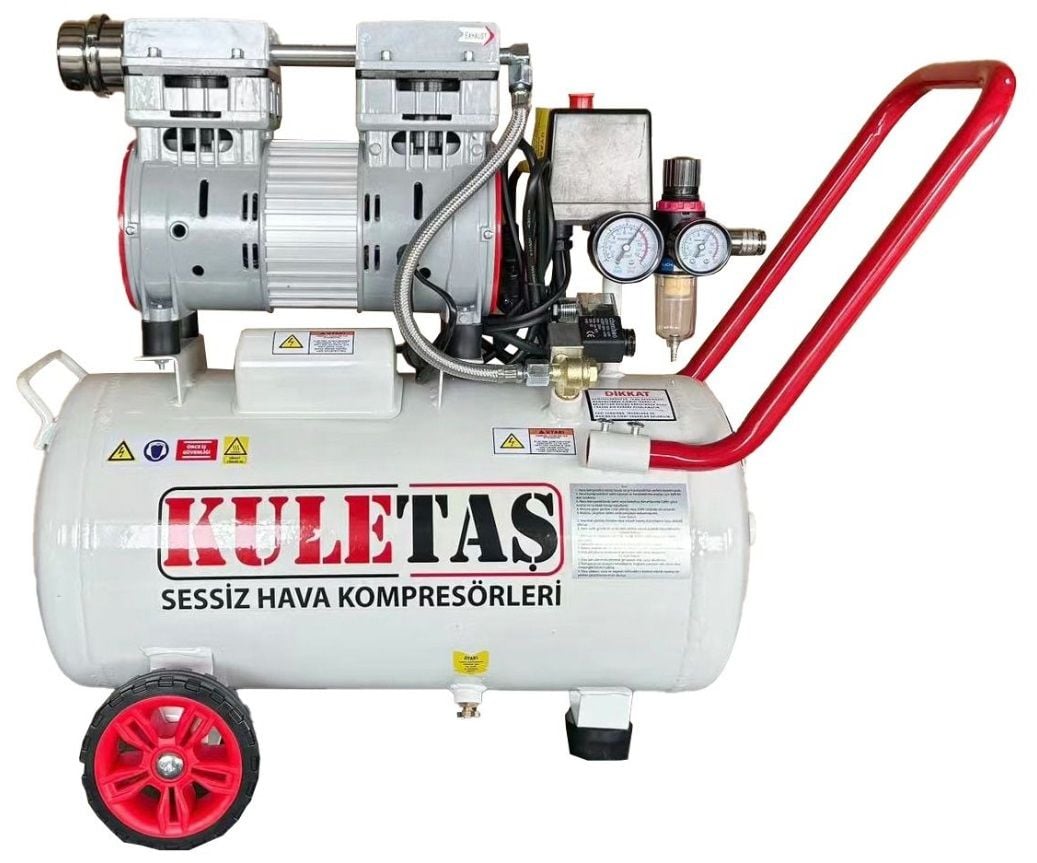 Kuletaş Süper Sessiz Yağsız Kompresör 24 Lt