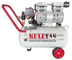 Kuletaş Süper Sessiz Yağsız Kompresör 24 Lt