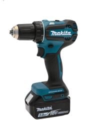 Makita DDF485RTJ Çift Akülü Şarjlı Darbesiz Matkap