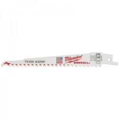 Milwaukee 5035 Kılıç Testere 5'li 150mm (Ahşap-Metal-Kemik)