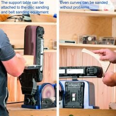 Scheppach BTS900 Bant Disk Zımpara Motoru