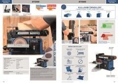 Scheppach BTS900 Bant Disk Zımpara Motoru