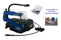 Scheppach Deco-Flex Esnek Şaftlı Dekupaj Testere