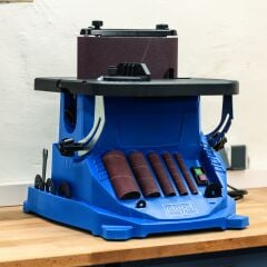 Scheppach OSM600 Salınımlı Bant ve Silindir Zımpara Makinesi