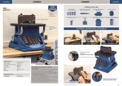 Scheppach OSM600 Salınımlı Bant ve Silindir Zımpara Makinesi