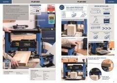 Scheppach PLM1800 1500 W Planya ve Kalınlık Makinesi