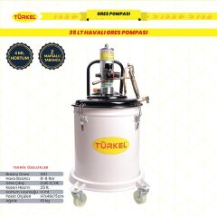 Türkel LD-609A 35 KG Havalı Gres Pompası