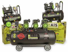 Hais 100 Litre Sessiz Yağsız Hava Kompresörü 4,5 Hp