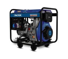 Factor KDK7500CE 6,9 kVA İpli Marşlı Dizel Jeneratör 220V