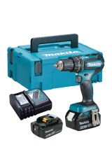 Makita DHP485RTJ 18V Li Çift Akülü Şarjlı Darbeli Matkap Vidalama