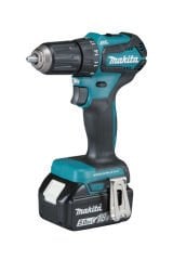 Makita DDF483RFJ Çift Akülü Şarjlı Darbesiz Matkap Vidalama