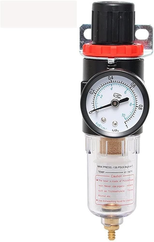 Luft Werkzeuge Regülatörlü 1/4'' Su Tutucu Filtre AFR2000