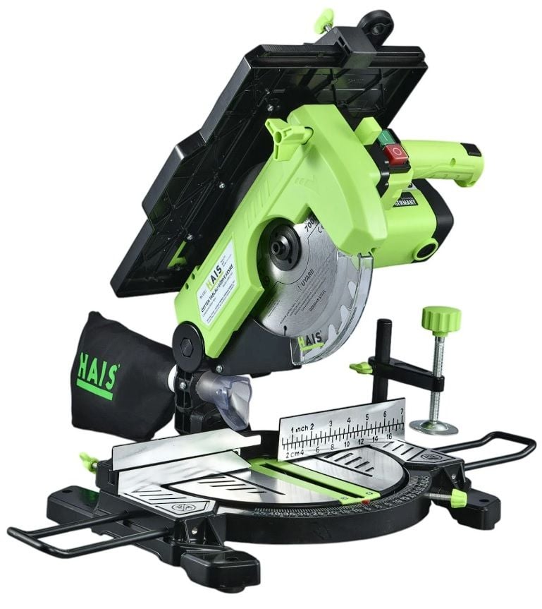 Hais 210mm Üstten Tablalı Gönye Kesme Testeresi HM210A