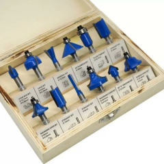 TopShop TH03038 Freze Bıçağı Seti 6 MM 12 Parça