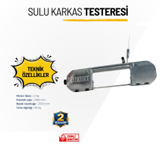 Gebamax 380 Volt Sulu Karkas Kesme - Bölme Şerit Testeresi