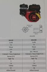 Kama By Reis GK420E 16hp Kamalı Marşlı Benzinli Motor