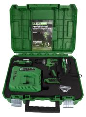 Haispro RB-DB2102 Profesyonel Darbeli Vidalama Matkap 21 V 2.0 Ah Çift Akülü