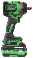 Haispro RB-809 Profesyonel Darbeli Somun Sıkma 850 Nm 21 V 4.0 Ah