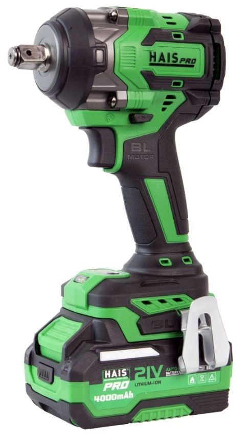 Haispro RB-809 Profesyonel Darbeli Somun Sıkma 850 Nm 21 V 4.0 Ah