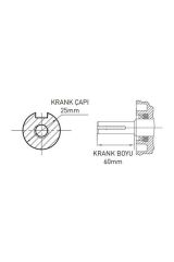 Factor MG460 18hp Kamalı İpli Benzinli Motor