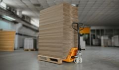 Shun 2.5 Ton Kapasiteli Beyaz Teker Transpalet ACS250N