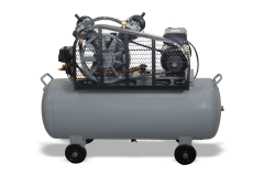 Gap Kompresör GP200 200 Litre 8 Bar 3 Hp Çift Kafa Yağlı Pistonlu Hava Kompresörü