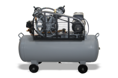 Gap Kompresör GP200 200 Litre 8 Bar 3 Hp Çift Kafa Hava Kompresörü Yağlı Pistonlu Kompresör