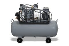 Gap Kompresör 200 Litre 8 Bar 3 Hp Çift Kafa Hava Kompresörü GP200 Yağlı Pistonlu Kompresör