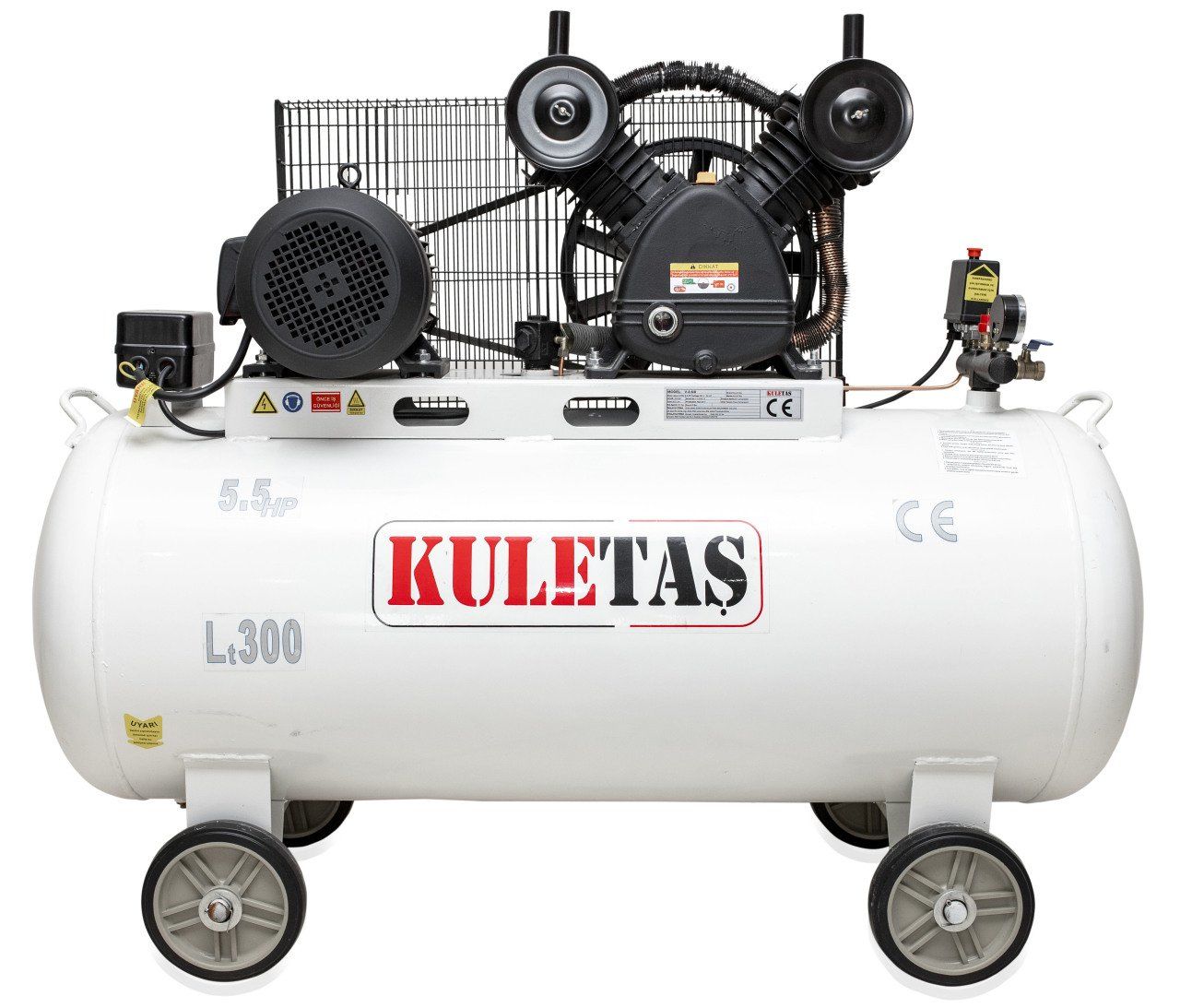 Kuletaş 300 Litre 8 Bar 5,5 HP Hava Kompresörü