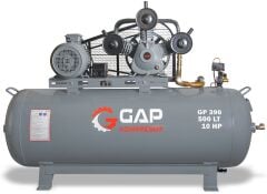 Gap Kompresör 500 Litre 8 Bar 10 Hp Hava Kompresörü GP390 Yağlı Pistonlu Kompresör
