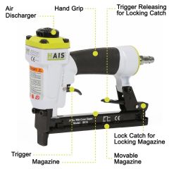 Hais Profesyonel 8016 Havalı Zımba Çakma Makinası