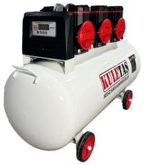 Kuletaş 200 Litre 6 HP Sessiz & Yağsız Premium Kafa Hava Kompresörü