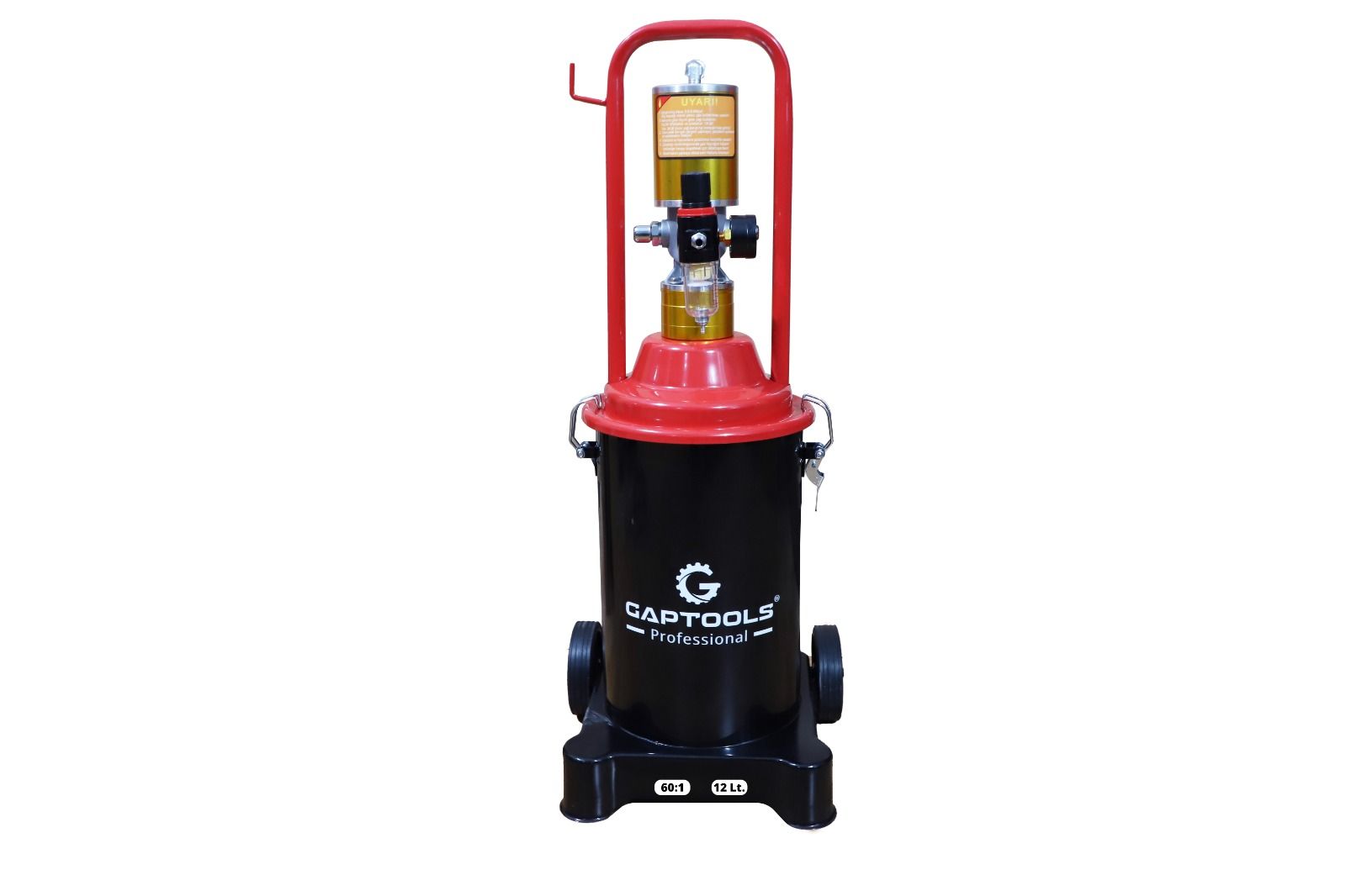 Gaptools 12lt Havalı Gres Pompası 60:1 GP-12A2