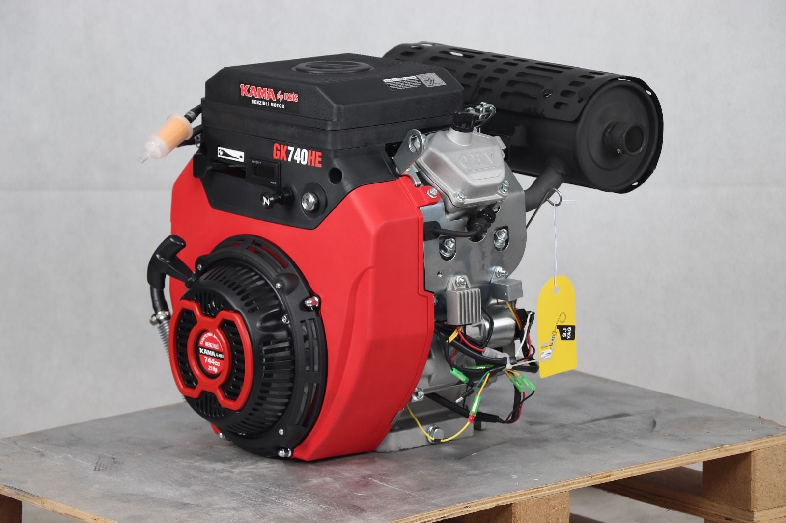 Kama By Reis GK740HE 25hp Kamalı Marşlı Benzinli Motor