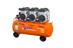 GAP Kompresör 100 lt 4,5 hp Sessiz ve Yağsız Hava Kompresörü GPS 1100x3