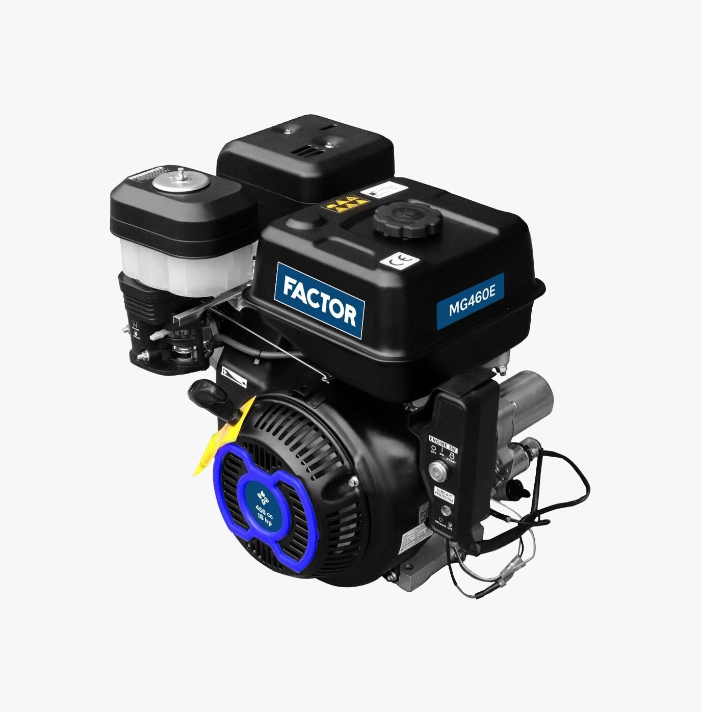 Factor MG460E 18hp Kamalı Marşlı Benzinli Motor