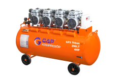 Gap Kompresör 200 Litre 4 Hp Hava Kompresörü GPS750x4 Yağsız Sessiz Kompresör