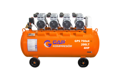 Gap GPS750x4-200 200 Litre 4 Hp Yağsız Sessiz Hava Kompresörü