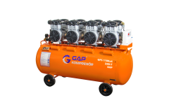 GAP Kompresör 200 lt 6 Hp Sessiz ve Yağsız Hava Kompresörü GPS 1100x4/200