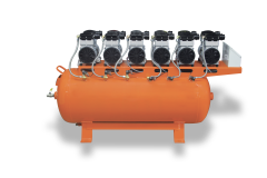 Gap Kompresör 300 Litre 9 Hp Hava Kompresörü GPS1100x6 Yağsız Sessiz Kompresör