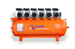 Gap Kompresör GPS1500x6 500 Litre 12 Hp Yağsız Sessiz Hava Kompresörü