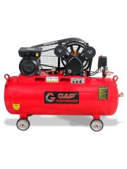 Gap Kompresör GP100 100 Litre 2 Hp 8 Bar Çift Kafa Hava Kompresörü Yağlı Pistonlu Kompresör