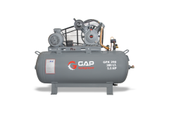 GAP Kompresör GPK290 300 Litre 12 Bar 5,5 HP Pistonlu Yağlı Hava Kompresörü